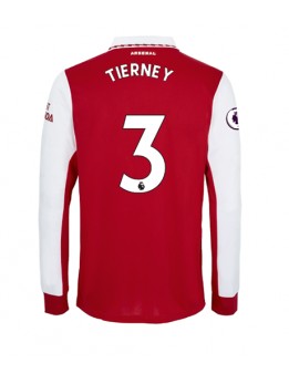 Arsenal Kieran Tierney #3 Heimtrikot 2022-23 Langarm